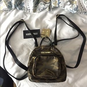 Steve Madden military backpack